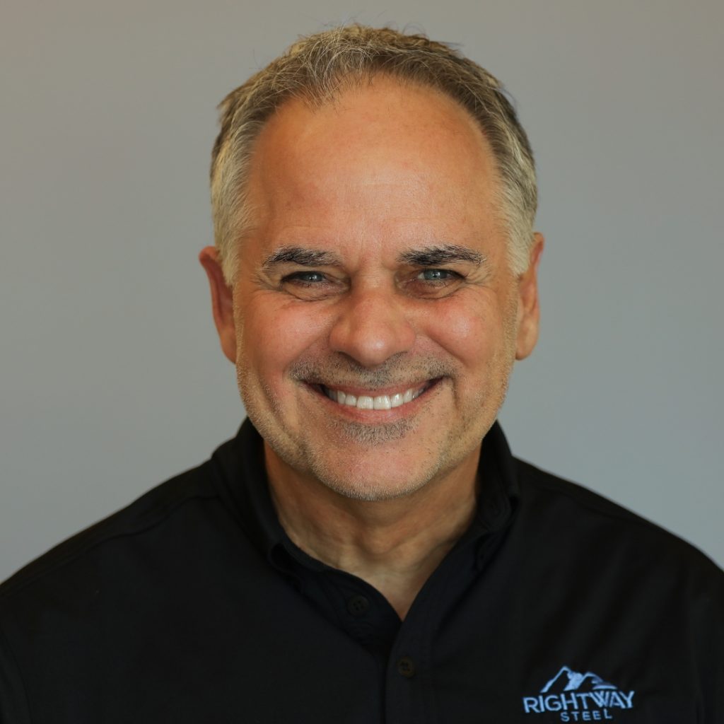 Mike Mitchell with Rightway Steel.